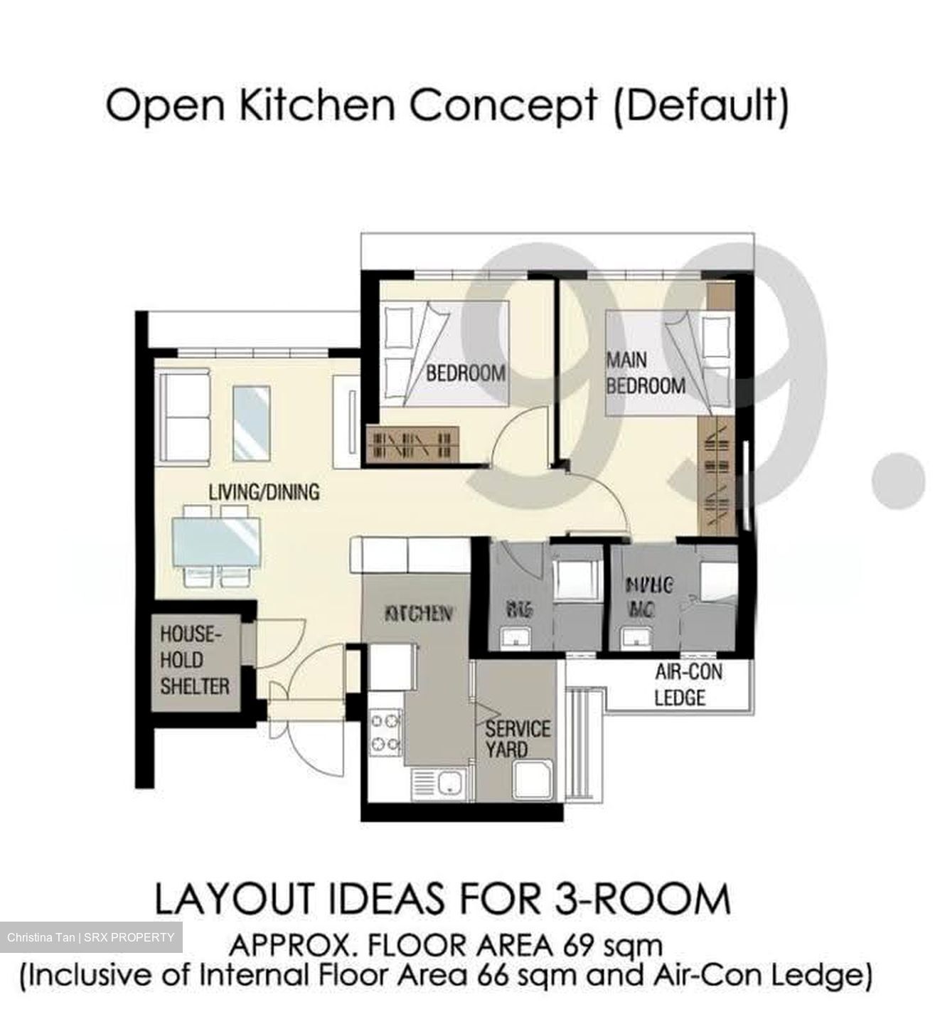 Blk 115A Kallang Residences (Kallang/Whampoa), HDB 3 Rooms #639577361